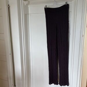 Missoni Black Boot Cut Knit Pants